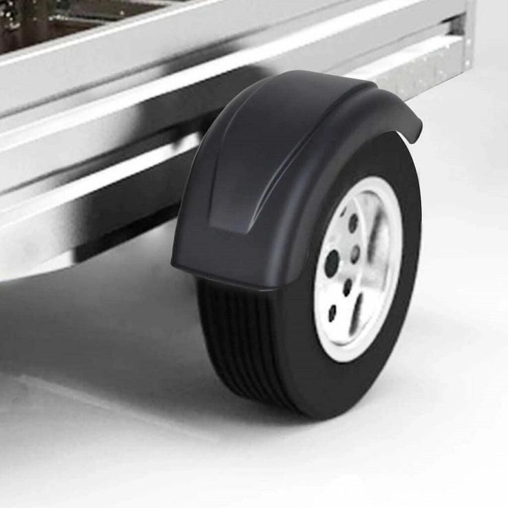 12/13inch Single Wheel Box Boat Motor Trailer Plastic Fender Mudguards