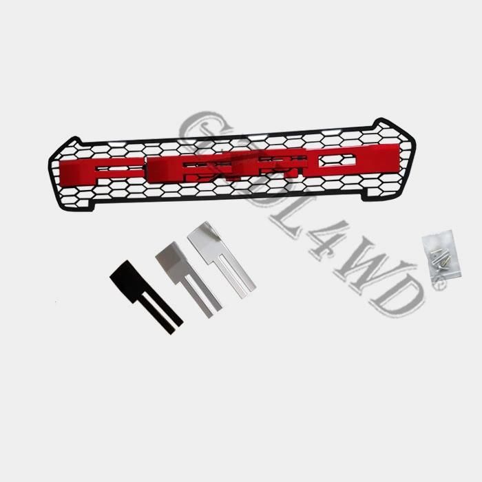 Car Front Grille for Ford Ranger T7 2015/2016 with LED Lights