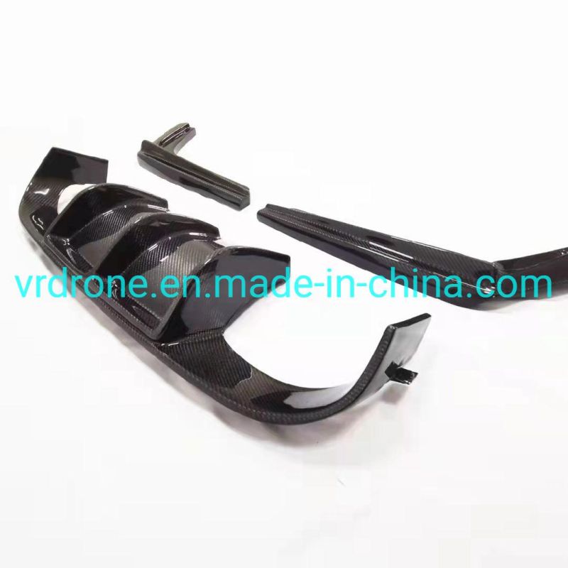 BMW Carbon Fiber Car Part for M3m4 F80f82 V Real Carbon Fiber Front Lip BMW CF Car Part