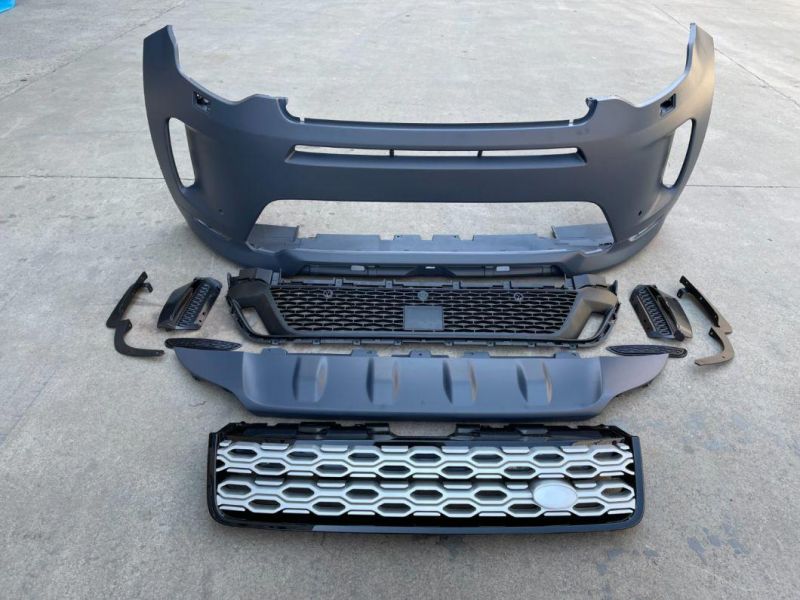 Facelift Front Rear Bumper Bodykit for Land Rover Discovery Sport Upgrade to 2020