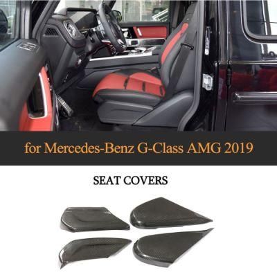 Dry Carbon Fiber Seat Side Covers for Benz Mercedes G Class Amg 2019-2020