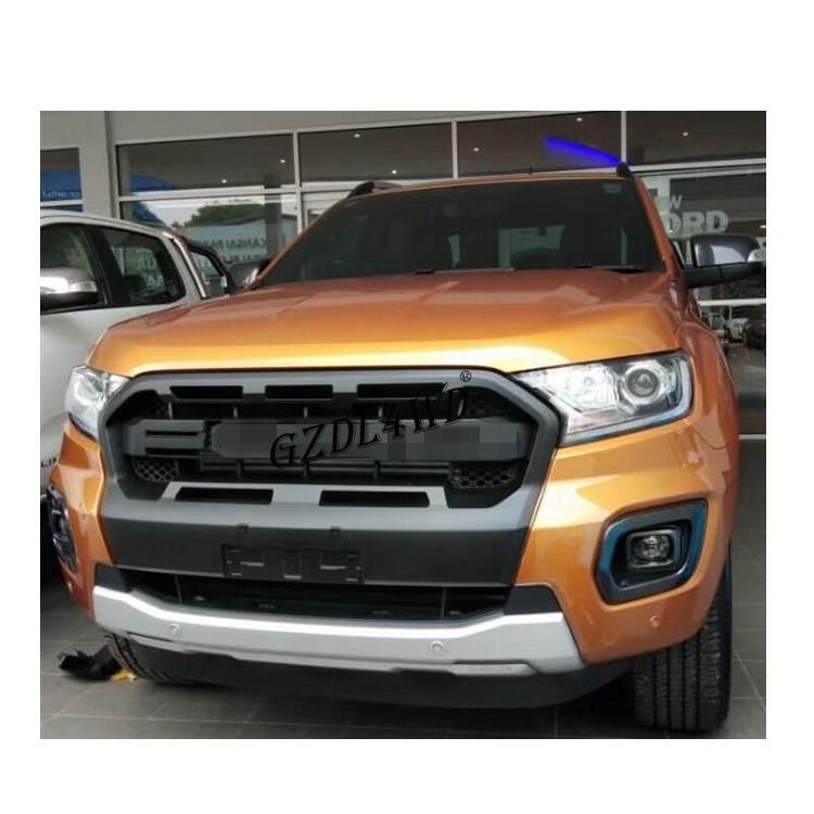 4X4 Body Kits for Ford Ranger Raptor Style 2018 2019 Front Grille