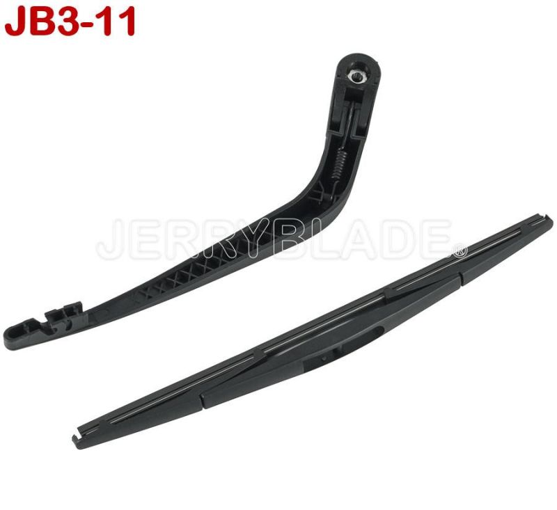 Rear Windscreen Wiper Arm Set for Honda Fit Jazz 2009 2010 2011 2012 2013 2014 2015 Rear Windshield Wiper Arm OE Rear Wiper Replacement Assembly Kit