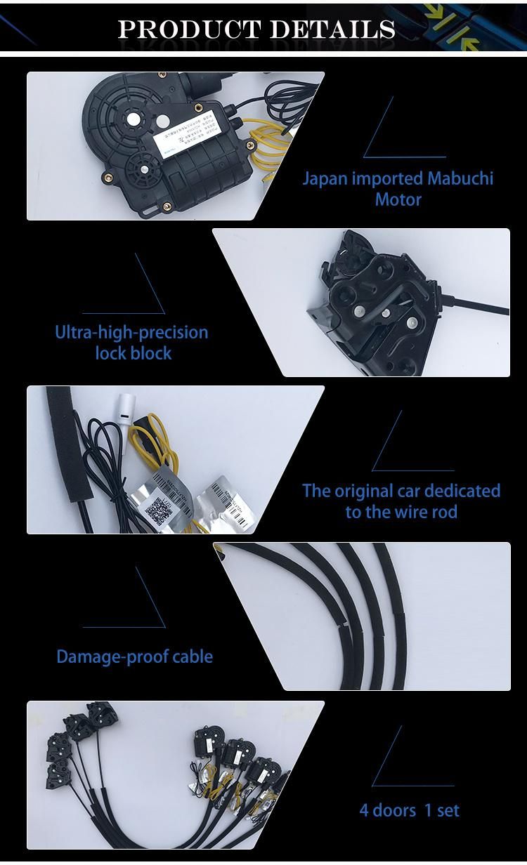 [Qisong] The Car Has Four Electric Suction Doors for Toyota Vios Reiz Crown Corolla