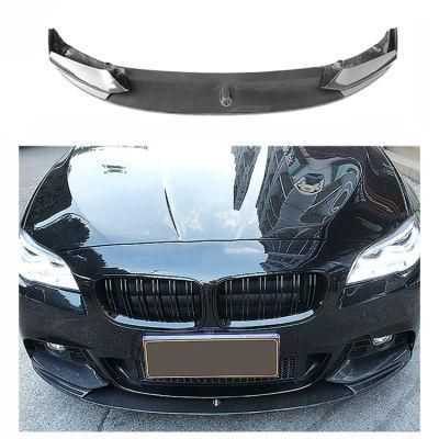 Front Lip for BMW 5 Series F10 F18 2012-2017 Mperformance Carbon Fiber Front Bumper Lip