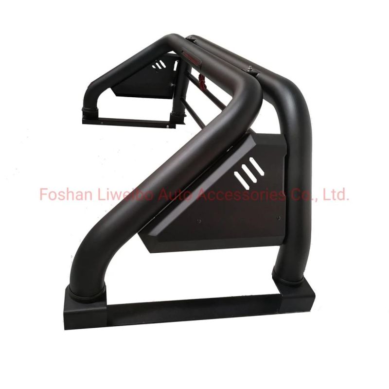 Black Powder Coated Iron Steel Sport Bar Rollbar for Toyota Hilux Vigo