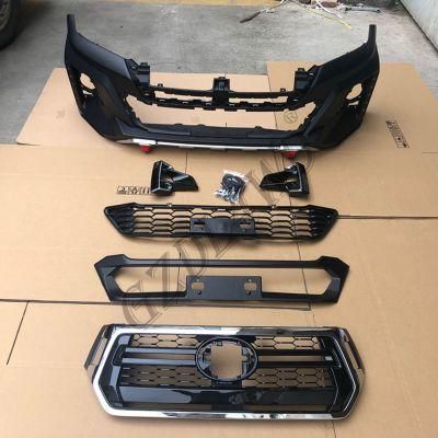 Front Bumper Kits Facelift for Toyota Hilux Revo Rocco