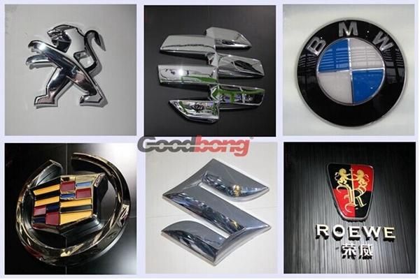 3D Vacuum Forming Plastic Clearning Car Logo Sign