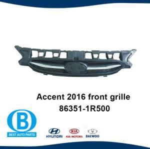 Hyundai Accent 2016 Front Auto Grille Manufacturer Car Grille 86350-1r500