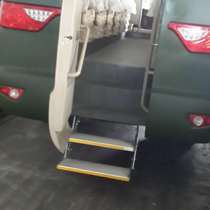 Manual Folding Step with 2 Steps Manual Foot Step for Motorhome (ES-F-D-600-M)