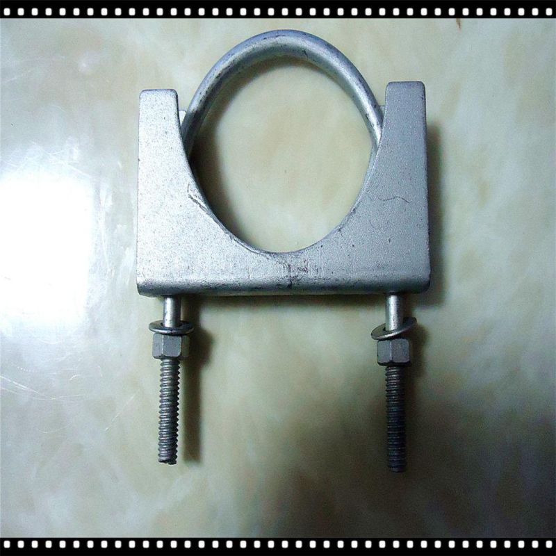 Galvanized U Shape Pipe Clamp for Reinforce