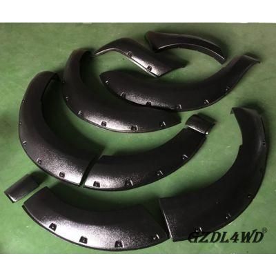 Auto ABS Plastic Black Wheel Arch Fender Flares for Ford Everest