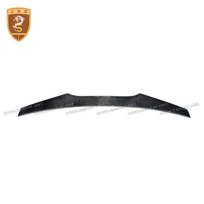 3K Twill Weave Glossy Carbon Fiber Rear Trunk Spoiler for Mustang Rear Spoilers