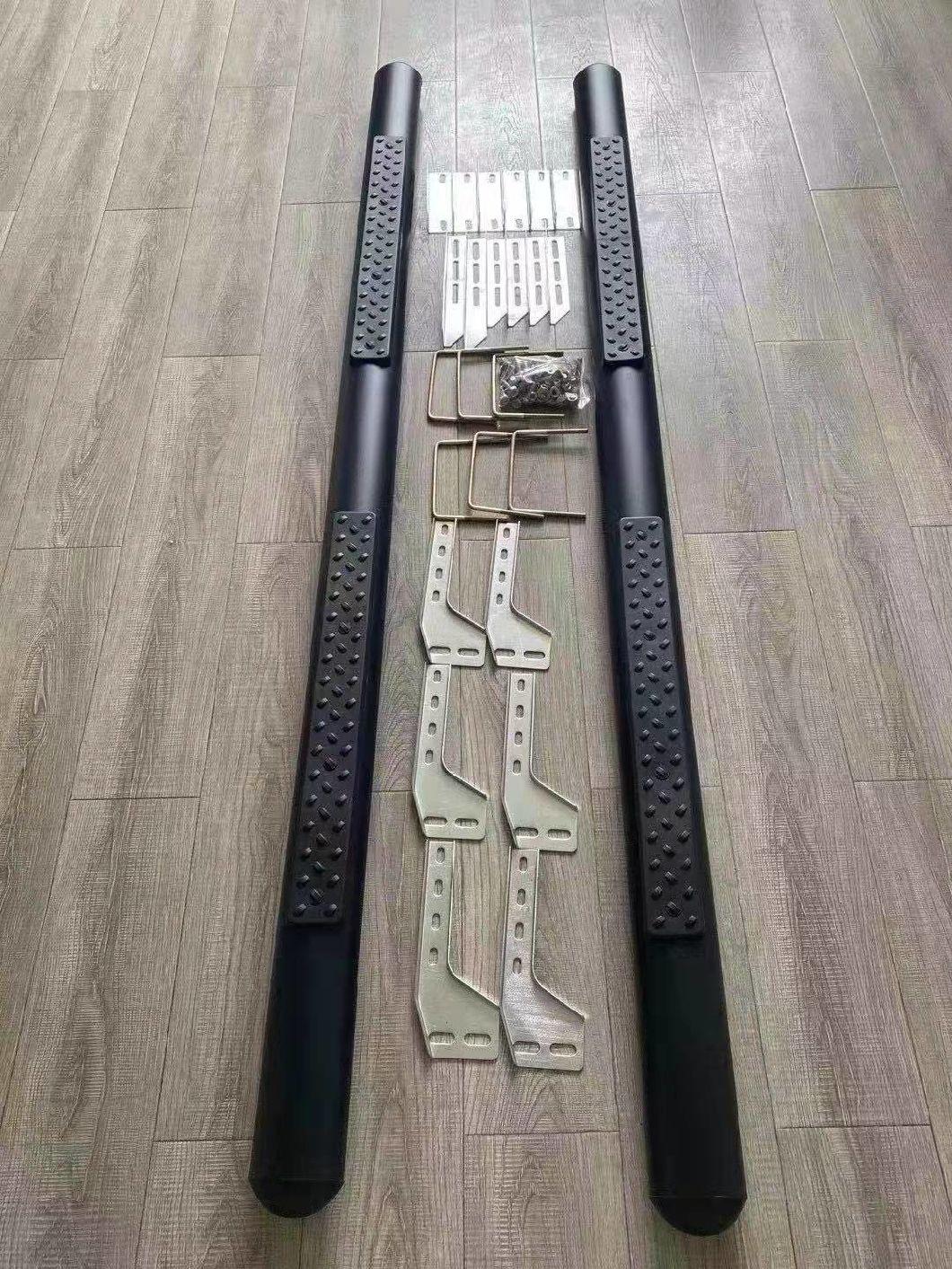 Auto Accessory 4X4 Pickup Truck Parts Round Tube Black Side Step Bars Running Boards for Mazda Bt50