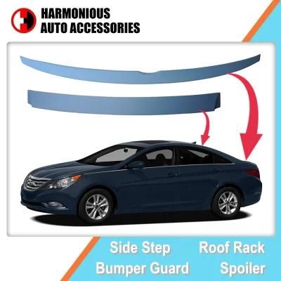 Auto Sculpt Roof Spoiler and Rear Trunk Spoiler for Hyundai Sonata8 2010-2014