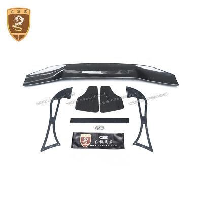 Upgrade to SVR Style Carbon Fiber Single Deck Rear Trunk Wing Spoiler for Ferrari 458