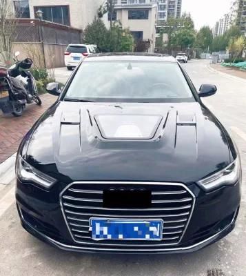 Car Automotive Exterior Decorative Parts Aluminum Body Kit Front Engine Hood Bonnet Cover for Audi A6 2013-2018