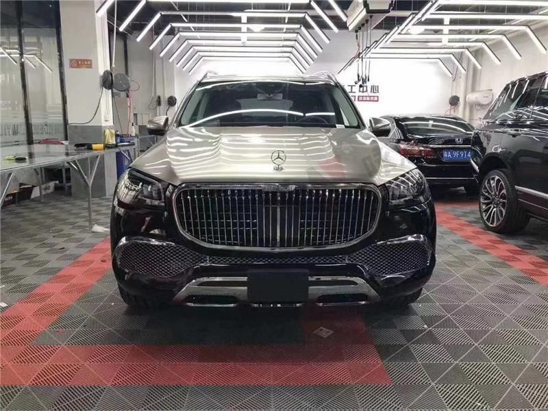 Maybach Front and Rear Bumper Body Kit with Diffuser for Mercedes Benz GLS X167