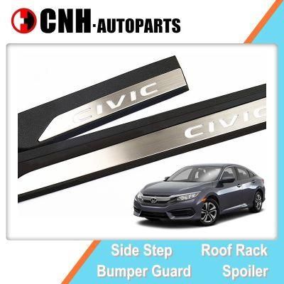 LED Light Side Door Sill Scuff Plates for Honda Civic 2016 2018