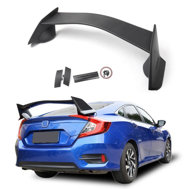 for Honda Civic 4dr Sedan 16 17 18 Car Spoiler