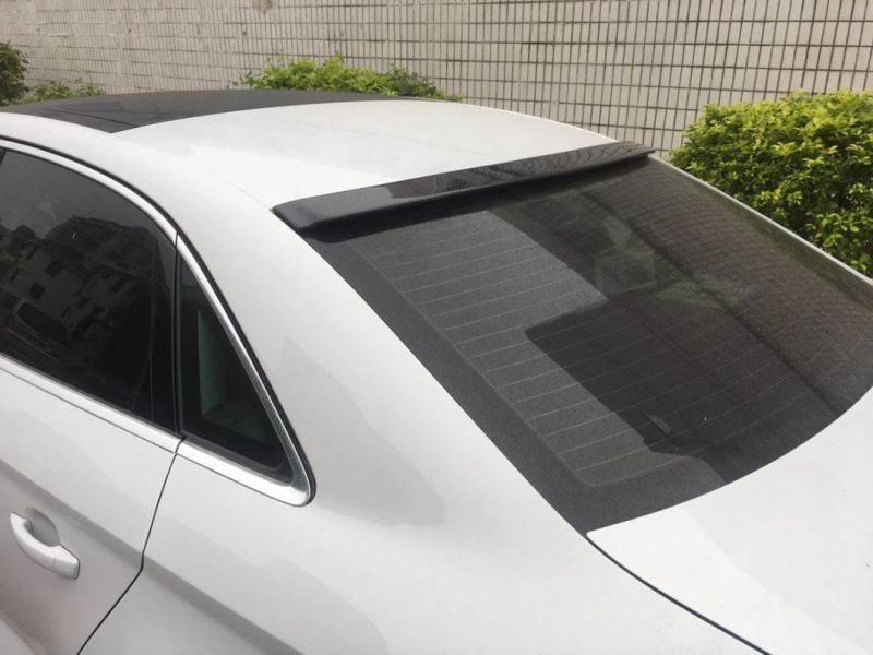 Carbon Fiber Spoiler Rear Roof Spoiler Wing for Audi A3 S3 RS3 Sedan 2014 2015
