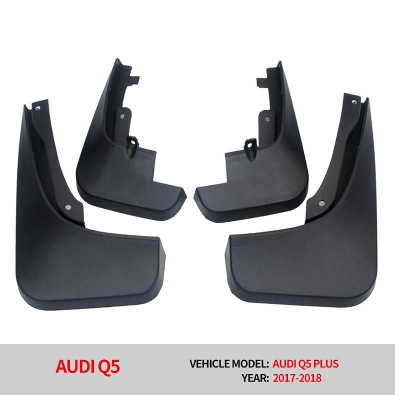 High Quality Fashion Design Splash Guard Mud Flaps Mudguards Car Accessories for Audi Q5 Sport Version with Wheel Lip Flare 2015 2016 2017 2018 Fender