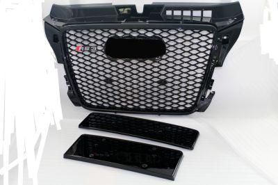High Quality Auto Body Part Body Kit ABS Material Front Bumper with Grill for Audi A3