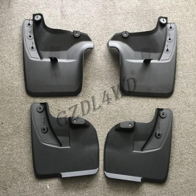 PP Plastic Black off-Road Car Mudguard for Toyota Fortuner 2016