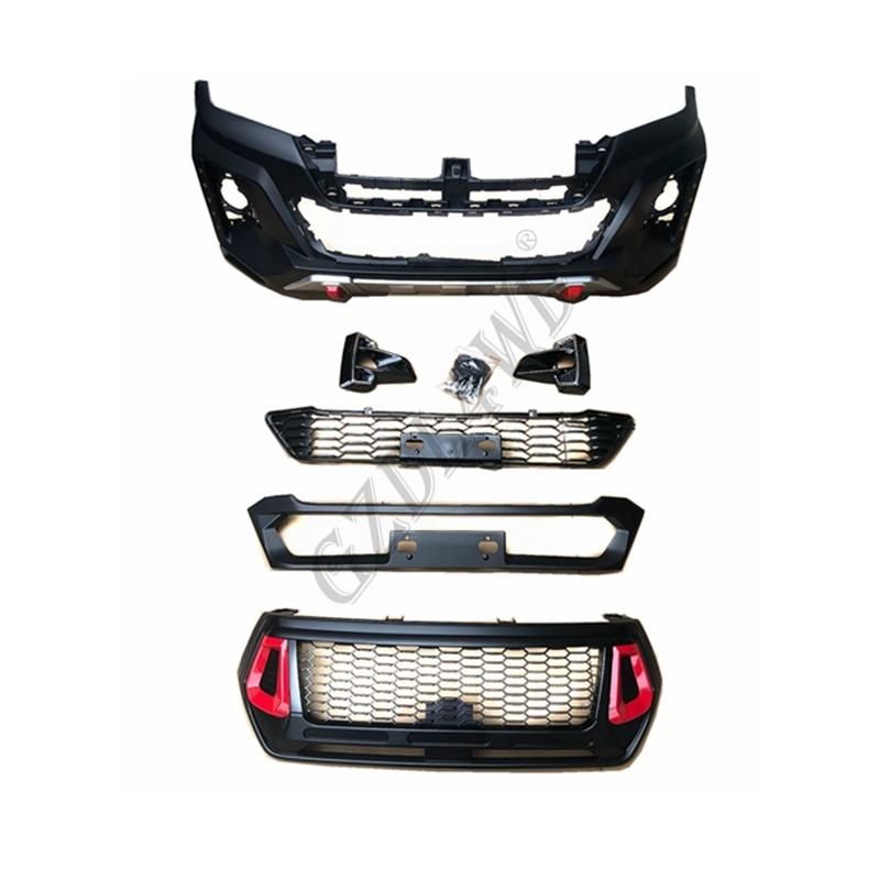 Toyota Hilux Revo to Lexus Lx570 Front Bumper Body Kits Facelift