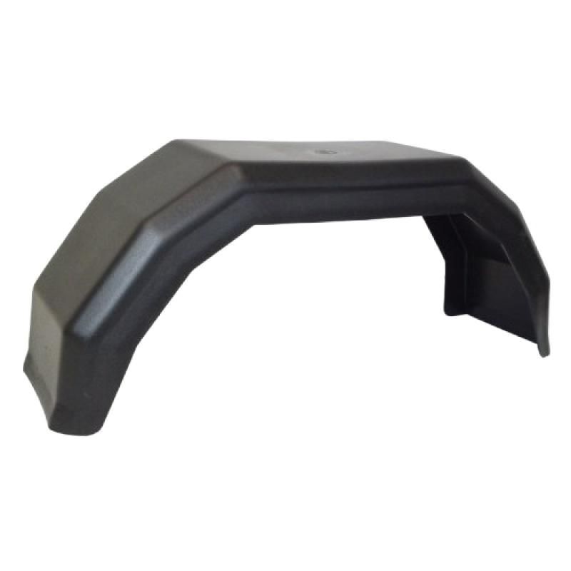 Dual Trailer Black Plastic Mudguard Fender