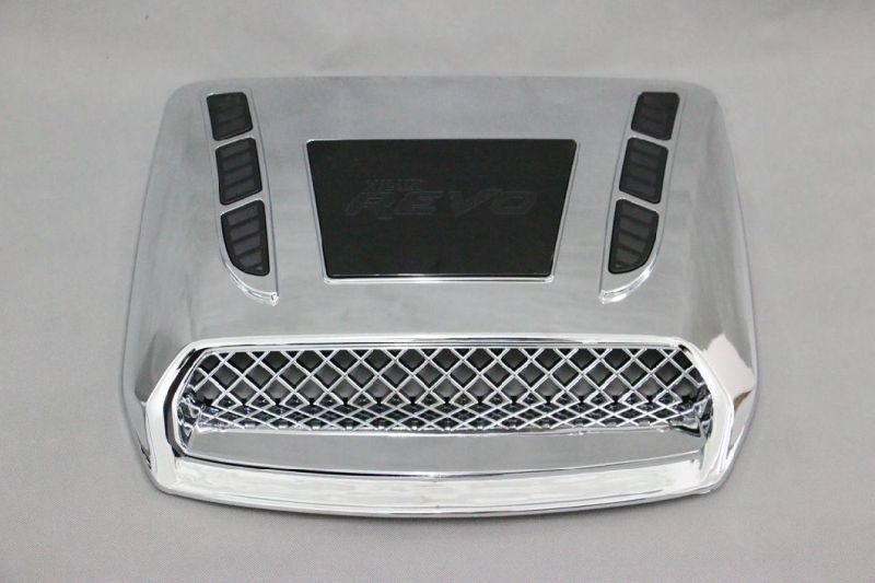 Bonnet Scoop Cover ABS Chrome Car for Toyota Hilux Revo 2015