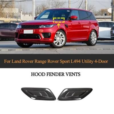 Dry Carbon Fiber Bonnet Vents for Land Rover Range Rover Sport 4-Door 2018-2020