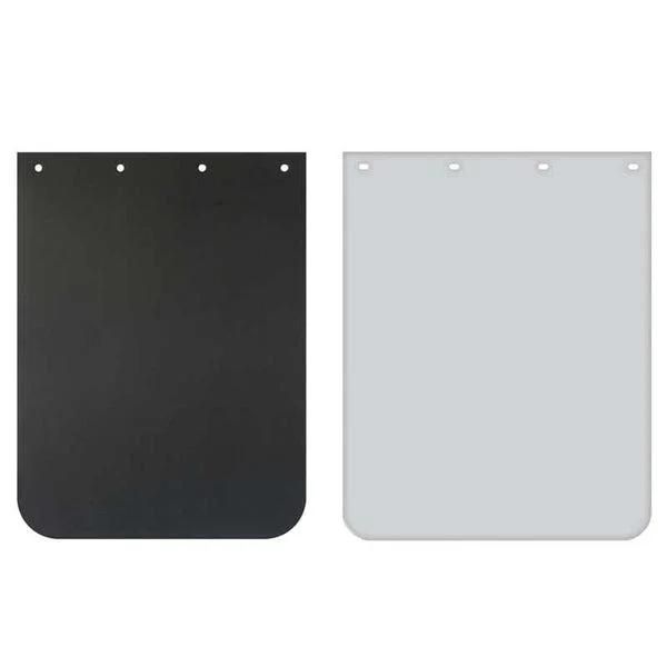 Customized Flexible White/Black Mud Flap with Logo