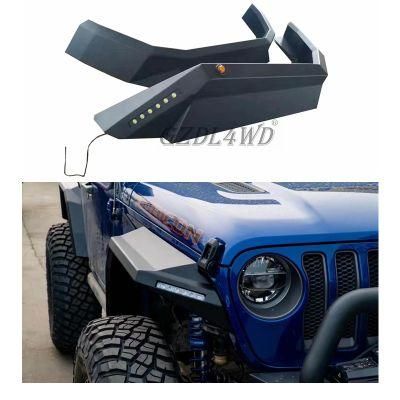 4X4 Steel Aluminum Alloy Car Accessories Fender Flares for Jeep Wrangler Jl