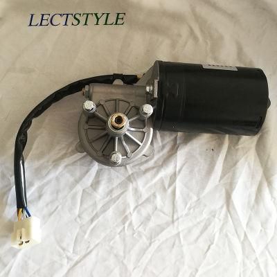 24V 80W 30rpm DC Electric Gear Wiper Motor on Farm Feeding Machines or Espresso Coffee Machine