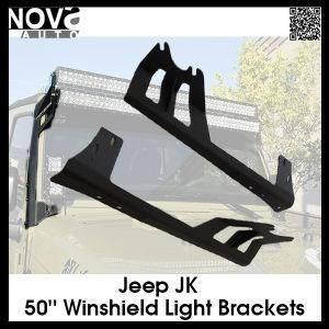 50&prime;&prime; 300W Double LED Light Bar Jeep Wrangler Jk Bracket LED Bar Truck Light Mounts