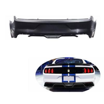 Ford Mustang 2015 2016 2017 Gray Primer PP Car Bumper Car Accessory Rear Bumper