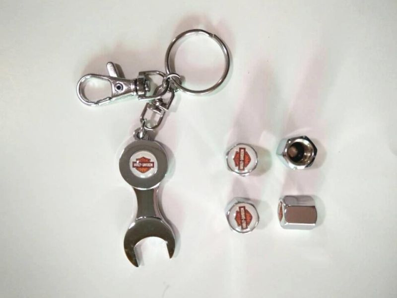 Metal Chrome Custom Tire Valve Cap Multi - Style Car Tire Valve