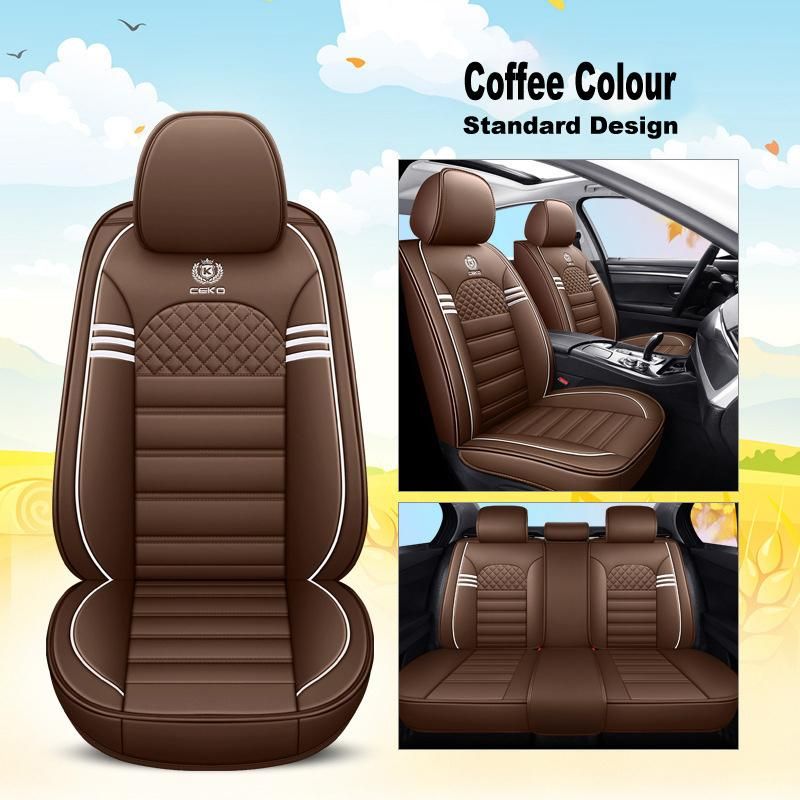 PVC Leather Full Set Universal Fit For Five Seats Vehicle