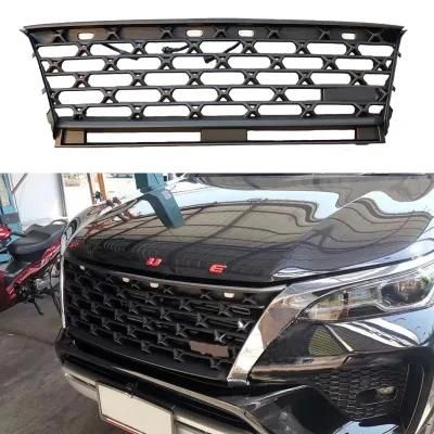 with LED Light 4X4 ABS Plastic Car Front Grille for Toyota Fortuner 2021