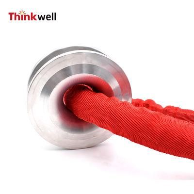 22000 Lbs Aluminum Alloy Synthetic Rope Recovery Retention Snatch Ring
