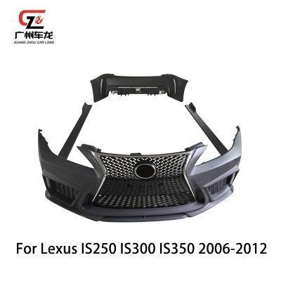 for Lexus Is250 Is300 Is350 2006-2012 Auto Front and Rear Bumper Body Kit Side Skirt