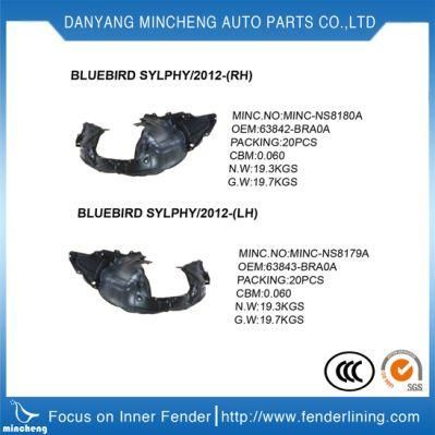 Car Body Parts Liner Inner Fender for Landcruiser Prado 2010-2014