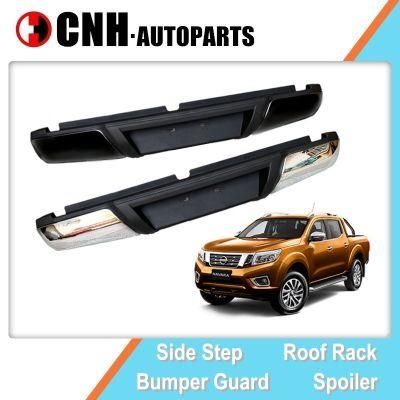 Auto Accessory OEM Rear Step Bumper for Nissan Navara 2015 2016 Np300 Black and Chrome