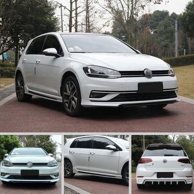 2014-2020 Upgrade Sports Style Front Lip Side Skirt Rear Lip for Volkswagen Golf 7.5