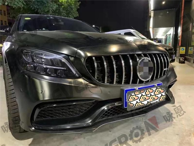Gt Style Front Bumper Grille for Mercedes Benz C Class W205 2019
