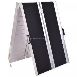 Aluminum Alloy Wheelchair Folding Ramp Portable Wheelchair Accessible Ramps