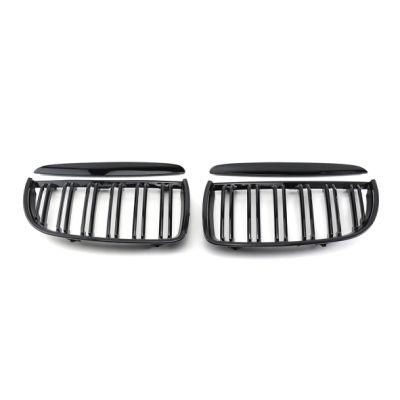 BMW 3 Series Parallel Bars Piano ABS Black Matte Black Grille