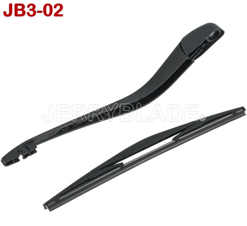 OE Replacement for Honda Fit/Jazz 2001-2008, Rear Windshield Wiper Arm Blade Set - Jerryblade Factory OE 76720SAA004 Rear Wiper Size 14inch/350mm