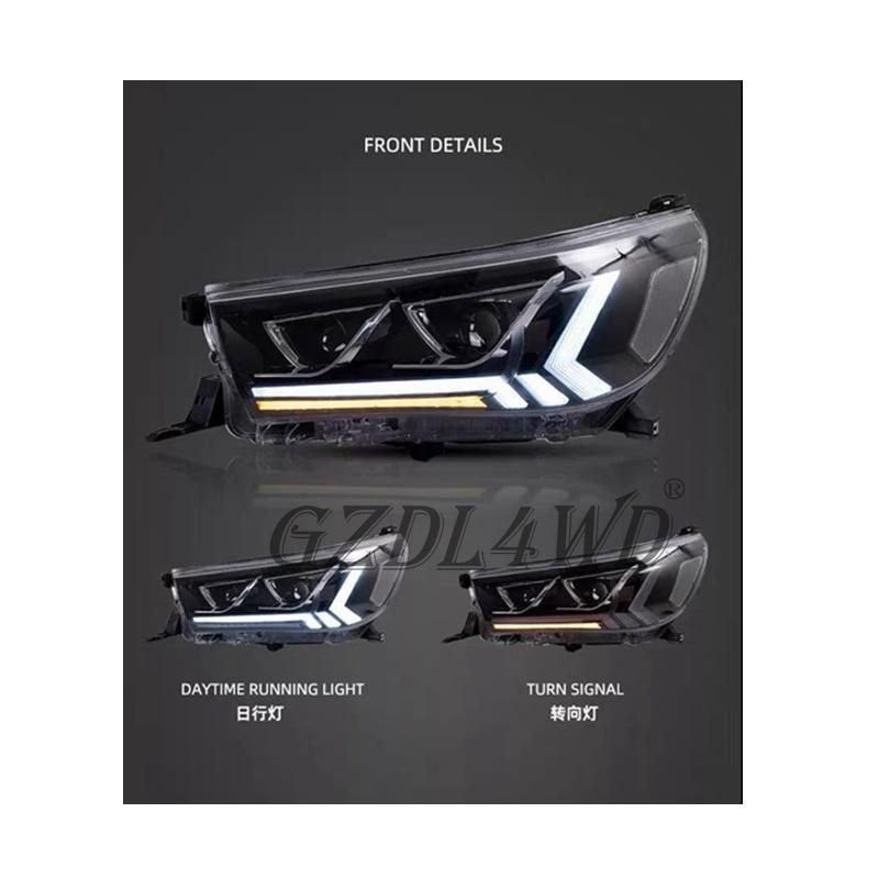 2018-2019 4X4 Offroad Pickup Accessories Front Grille for Toyota Hilux Revo Rocco